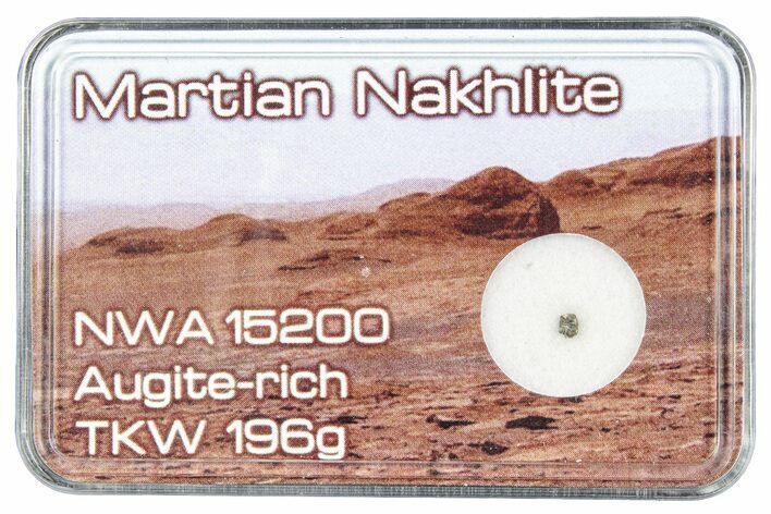 Martian Nakhlite Meteorite Fragment - NWA #292161